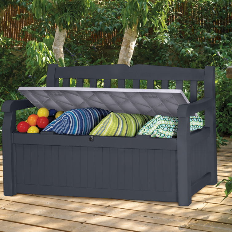 Keter Resin Storage Bench Wayfair.co.uk